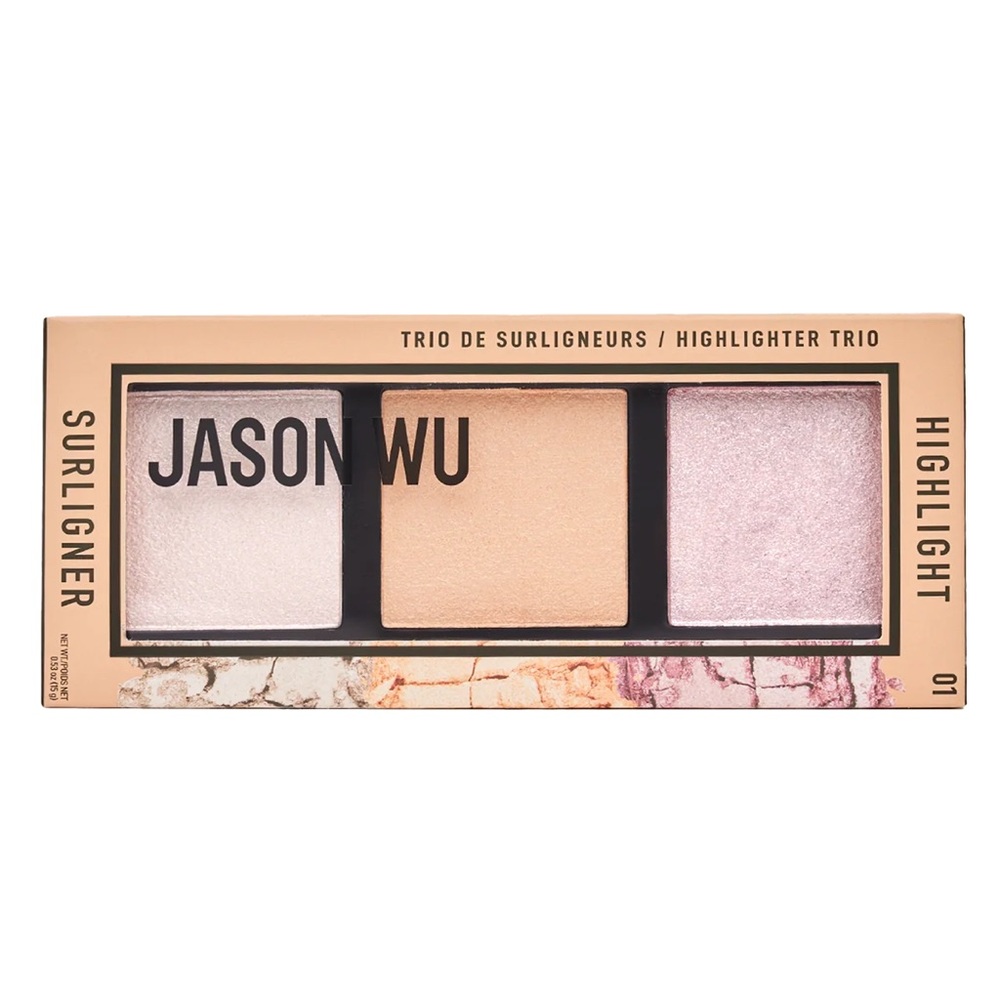 BNIB Jason Wu Highlighter Trio — Champagne, Rose Gold, Pearl